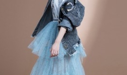 曹曦月牛仔混搭风时尚大片展非凡魅力