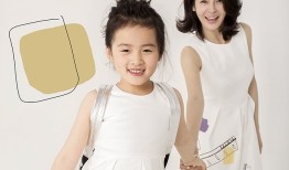 于明加与女儿温馨亲子大片定格时光里的母女情深