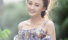 姚笛春日写真演绎清新娇媚双面气质