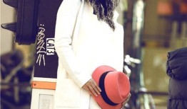 陶红巴黎复古光影诗篇简约白裙演绎法式优雅风韵