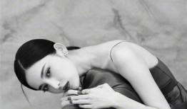 暗夜玫瑰绽放时 古力娜扎光影写真演绎冷艳美学