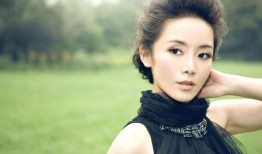 车永莉秋季户外写真演绎娇美冷艳与优雅气质