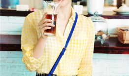 袁姗姗清新短发写真绽放夏日甜笑