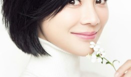 袁姗姗短发写真展露素雅清新气质