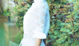 袁姗姗清新短发写真绽放夏日甜笑